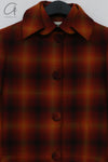 SHUSHU TONG double collar long coat aw21co07 orange
